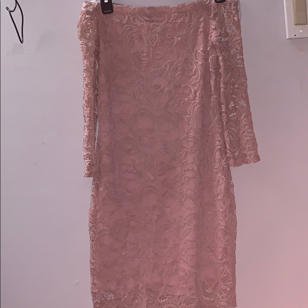 Off the shoulder dress